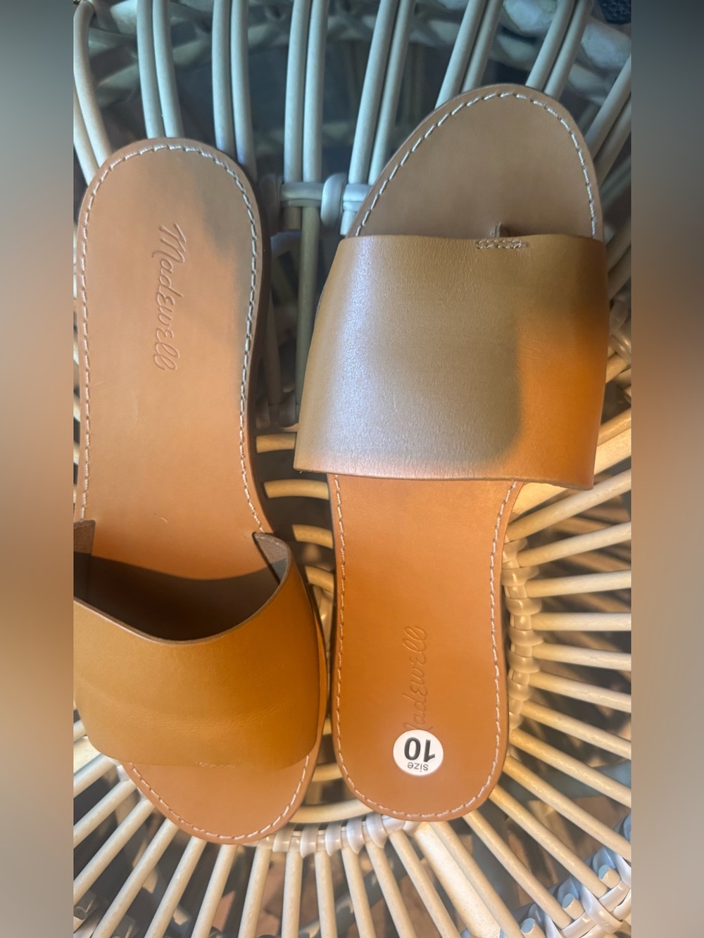 Madewell Leather Slide Sandals